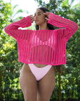 Kelsey Cover Up in Pink