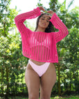 Kelsey Cover Up in Pink