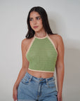 Laura Top in Sage